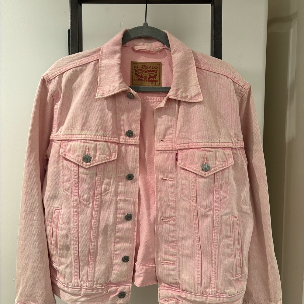 Levi's Light Pink Jean Jacket for Women